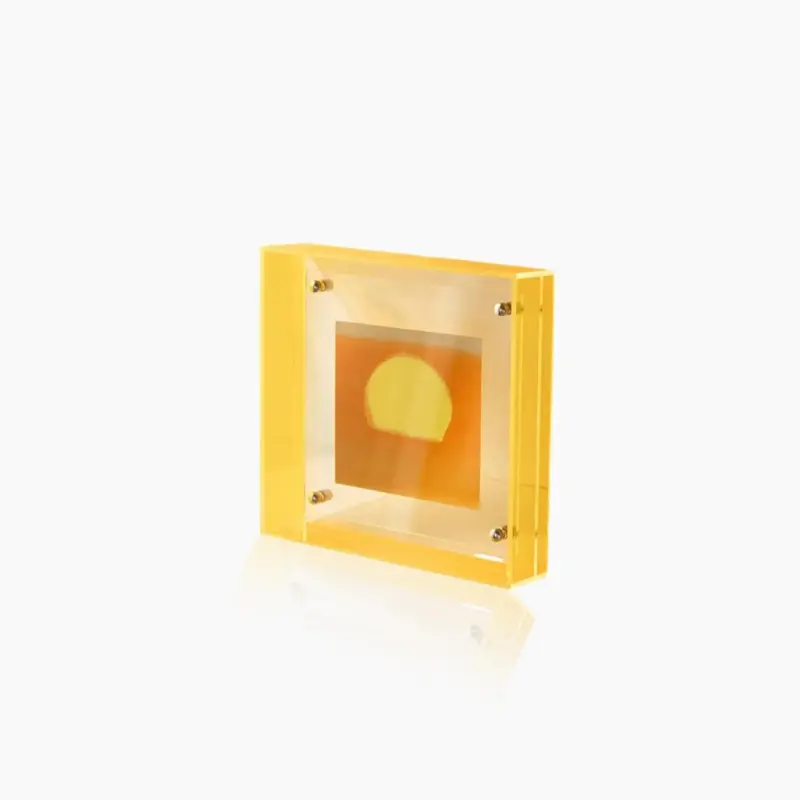 Colored Acrylic Photo Frame