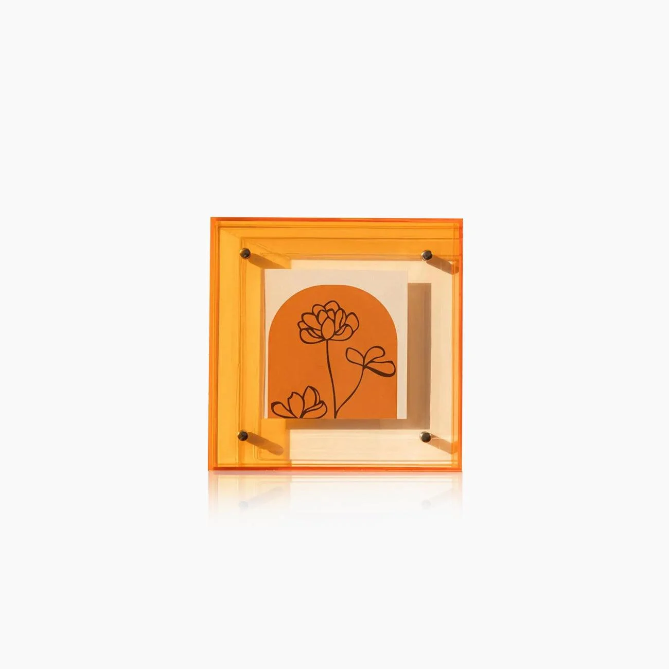 Colored Acrylic Photo Frame -