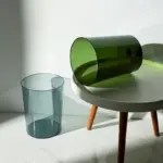 Colored Acrylic Transparent Multipurpose Bin