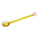 Colored Glass Mixing Spoon