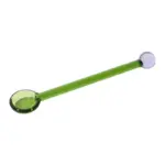 Colored Glass Mixing Spoon