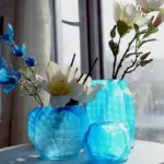 Colored Glass Vase