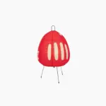 Colored Japanese Wabi Sabi Style Rice Paper Lantern Lamp