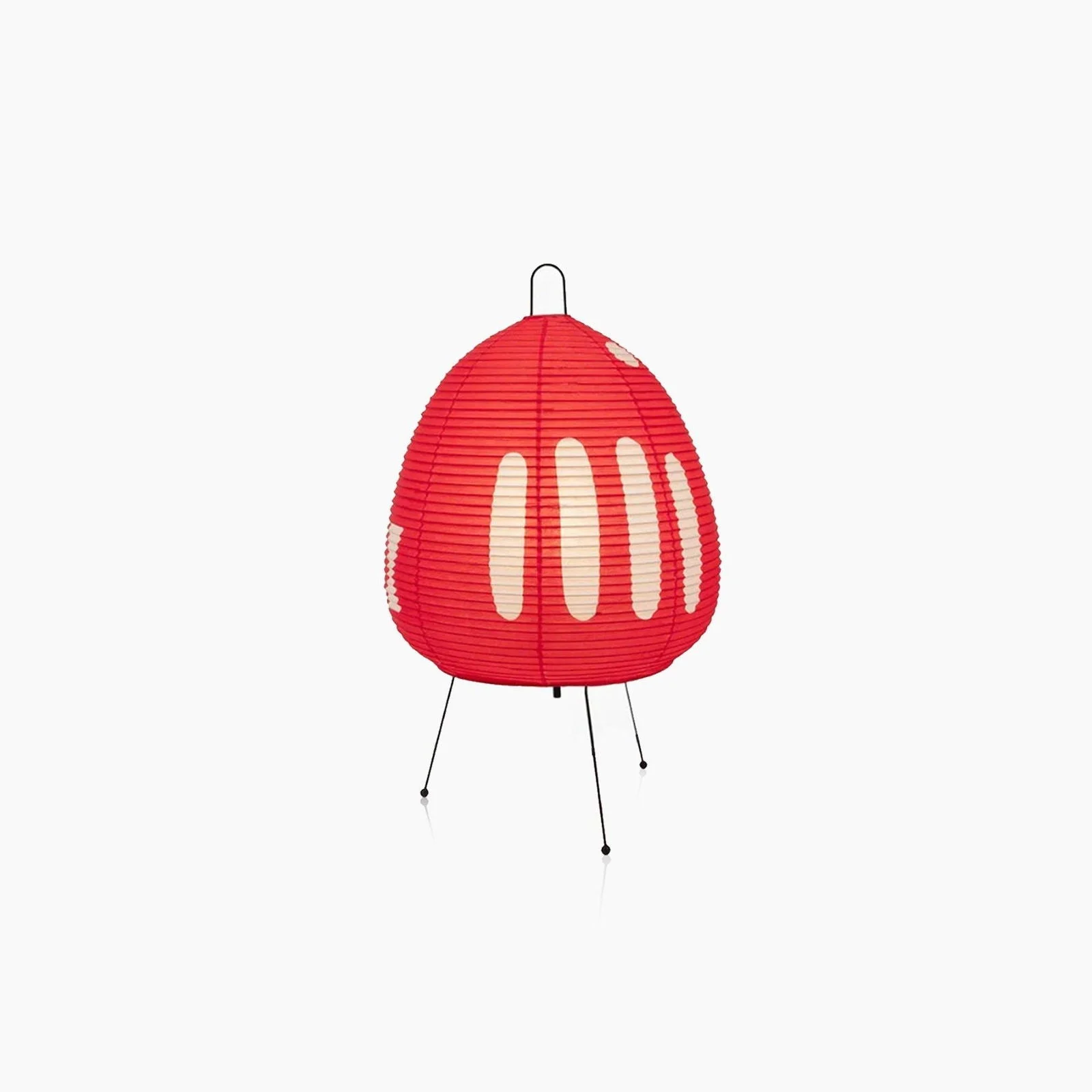 Colored Japanese Wabi-Sabi Style Rice Paper Lantern Lamp -