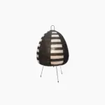 Colored Japanese Wabi Sabi Style Rice Paper Lantern Lamp
