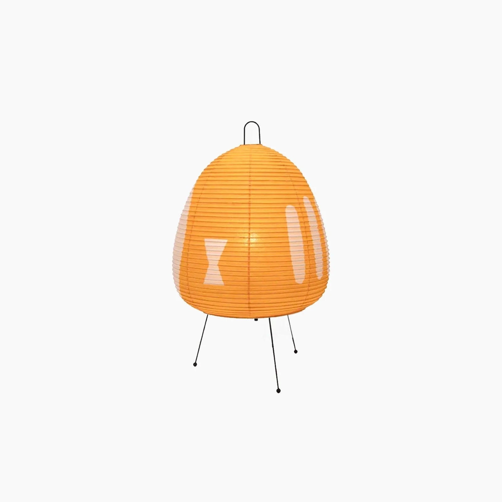 Colored Japanese Wabi-Sabi Style Rice Paper Lantern Lamp -