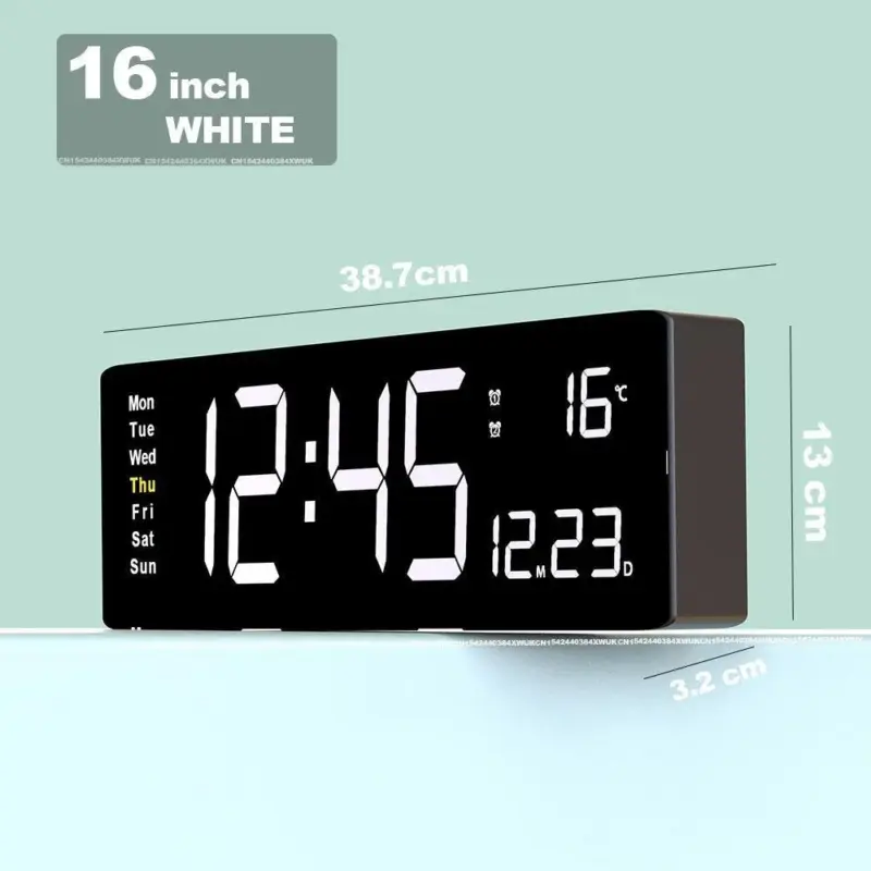 Colorful Acrylic Digital Clock Bring color to your interior tag1