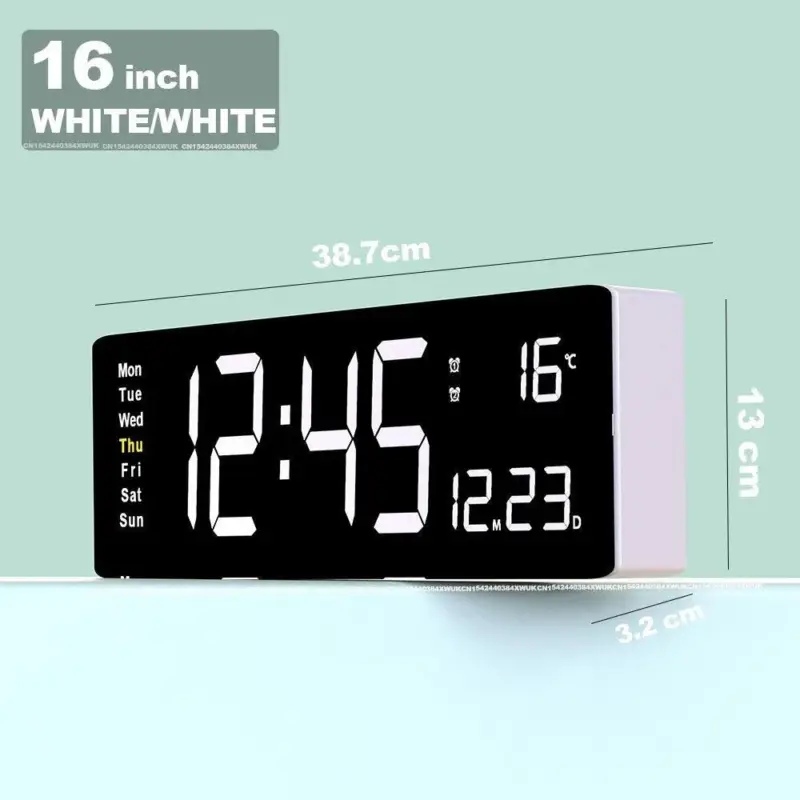 Colorful Acrylic Digital Clock Bring color to your interior tag1