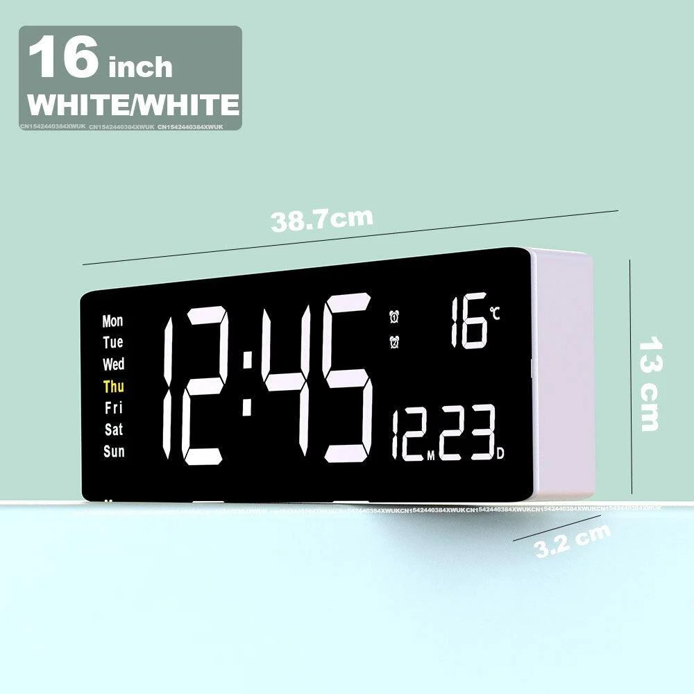 Colorful Acrylic Digital Clock - Bring color to your interior! -  - #tag1#