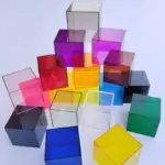 Colorful Acrylic Display Storage Box tag1