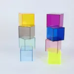 Colorful Acrylic Display Storage Box tag1