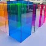 Colorful Acrylic Display Storage Box tag1