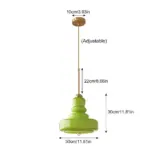 Colorful Bauhaus Gourd Pendant Lamp tag1