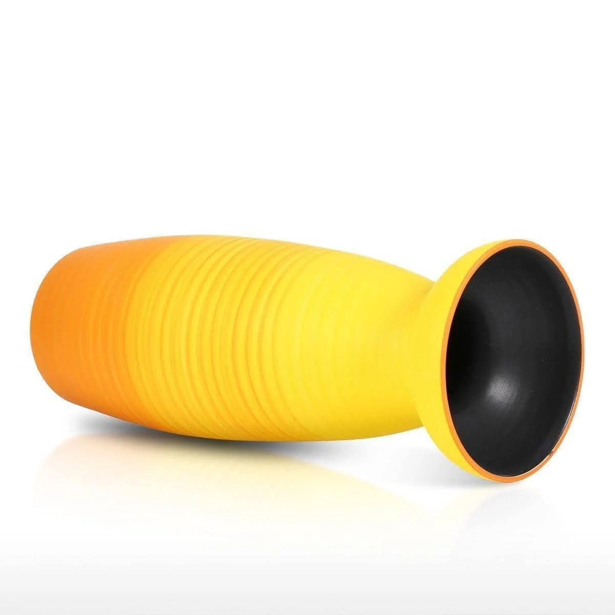 Colorful Ceramic Flower Vase Centerpiece - Vivid & Artistic Home Decor -