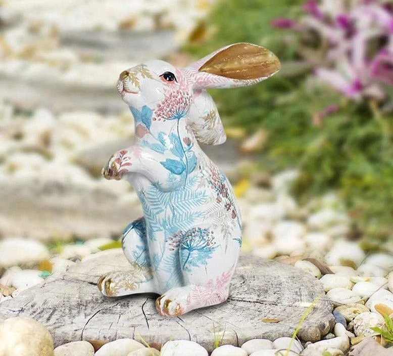 Colorful Creative Rabbit Figurines -