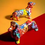 Colorful_Dachshund_Dog_Figurine_-_-4162788 Colorful Dachshund Dog Figurine