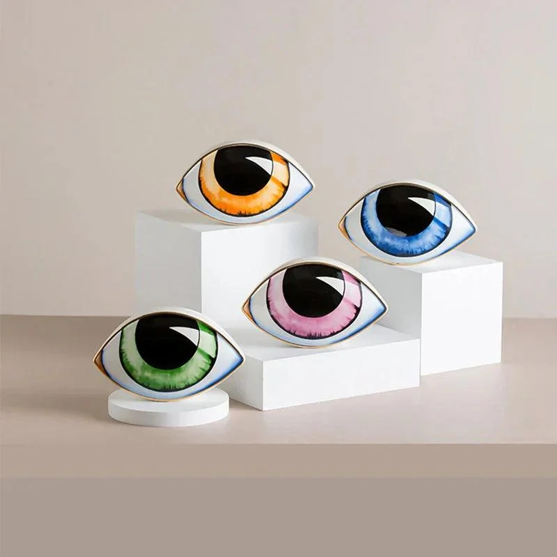 Colorful Eyes Sculpture Colorful Eyes - - #tag1#
