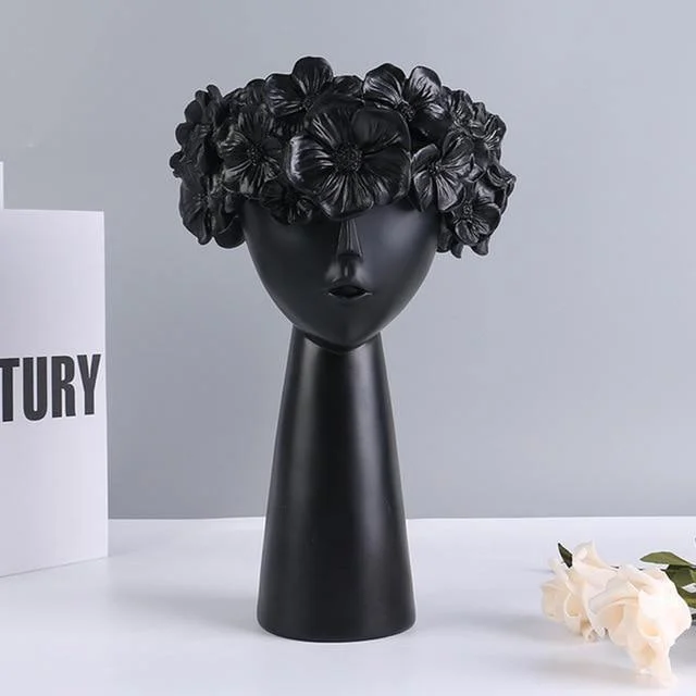 Colorful Flower Crown Vase -