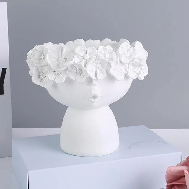 Colorful Flower Crown Vase -