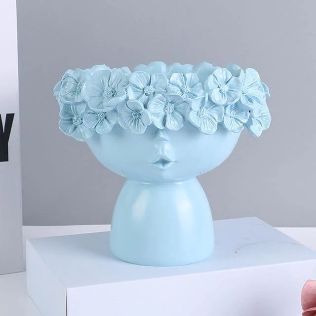 Colorful Flower Crown Vase -