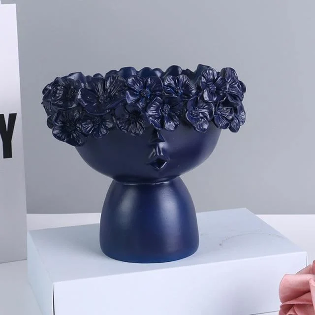Colorful Flower Crown Vase -