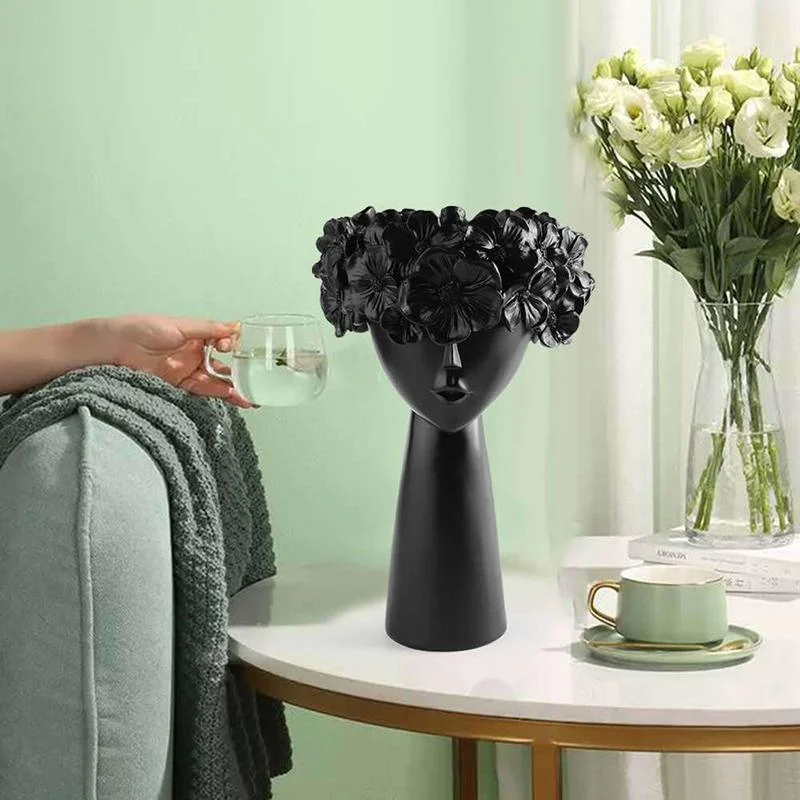 Colorful Flower Crown Vase -