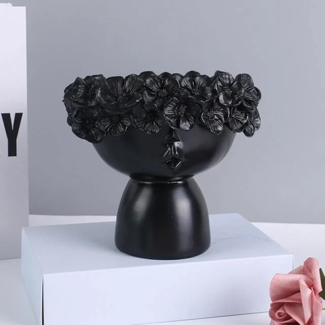 Colorful Flower Crown Vase -