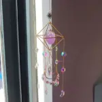 Colorful Gravel Decorative Pendant tag1