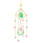 Colorful Gravel Decorative Pendant tag1