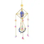 Colorful Gravel Decorative Pendant tag1
