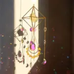 Colorful Gravel Decorative Pendant tag1