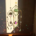 Colorful Gravel Decorative Pendant tag1