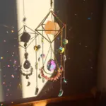 Colorful Gravel Decorative Pendant tag1