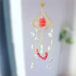 Colorful Gravel Decorative Pendant tag1