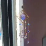 Colorful Gravel Decorative Pendant tag1