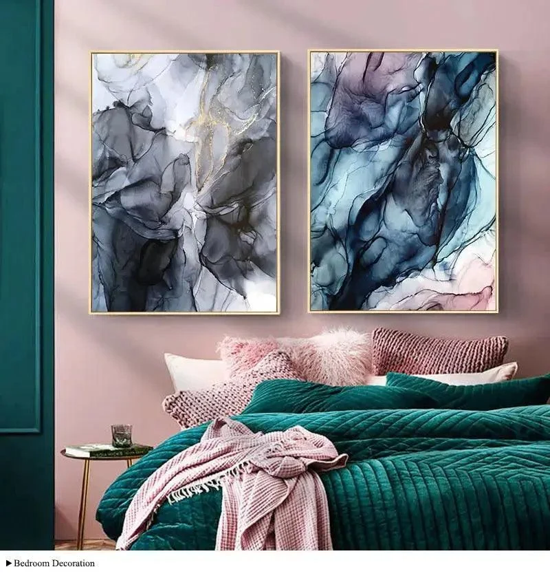 Colorful Ink Canvas Art -  - #tag1#