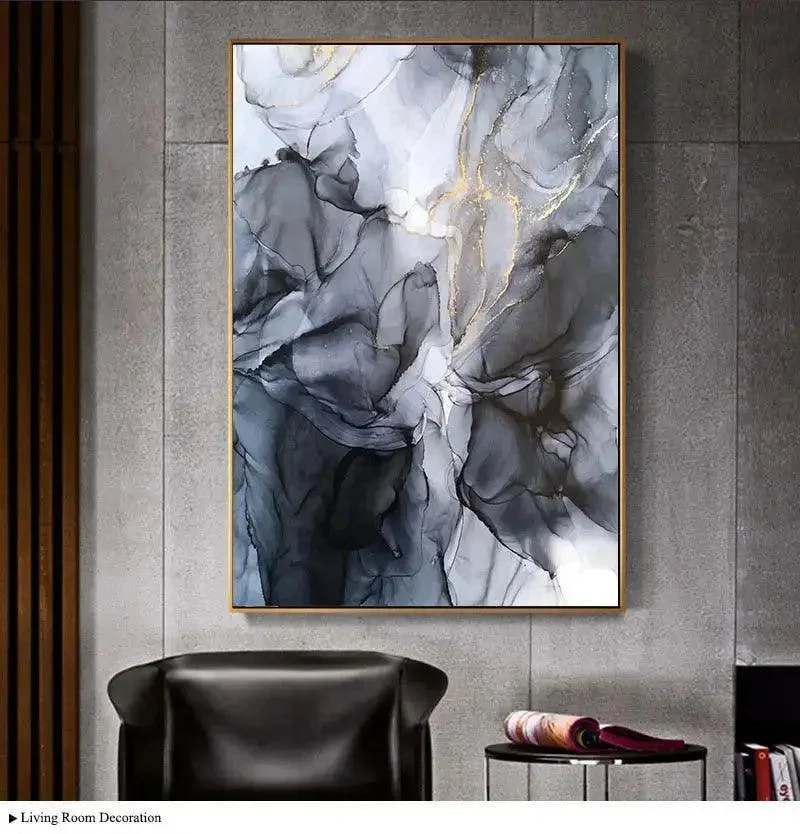 Colorful Ink Canvas Art -  - #tag1#