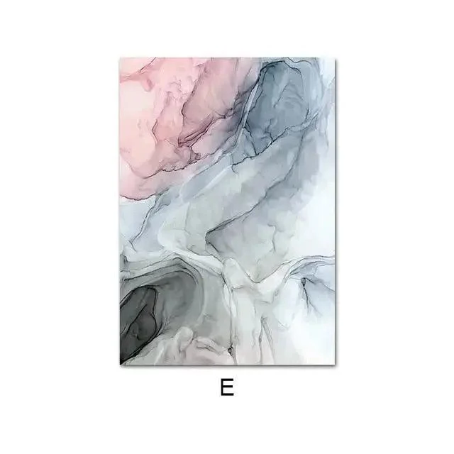 Colorful Ink Canvas Art -  - #tag1#