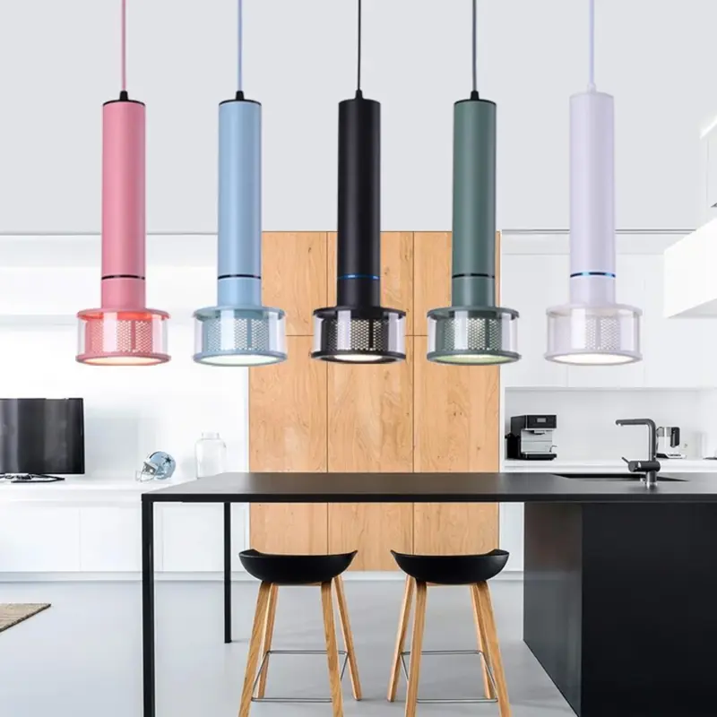 Colorful LED Pendant Light 15W 3 Styles tag1