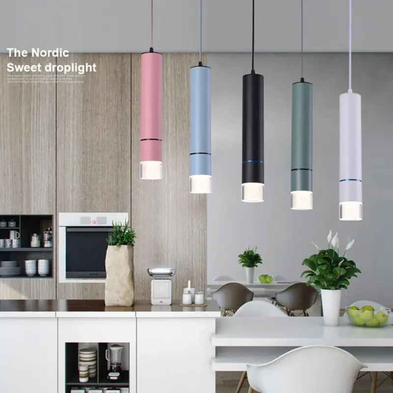 Colorful LED Pendant Light 15W 3 Styles tag1