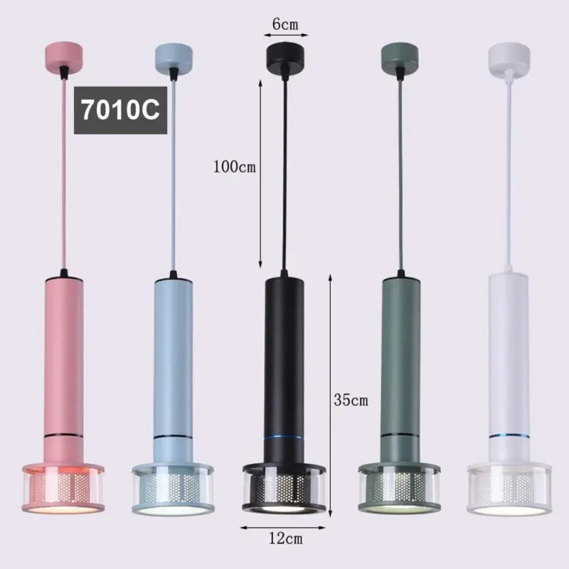 Colorful LED Pendant Light 15W 3 Styles tag1