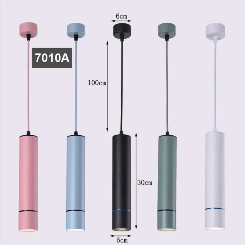 Colorful LED Pendant Light 15W 3 Styles tag1