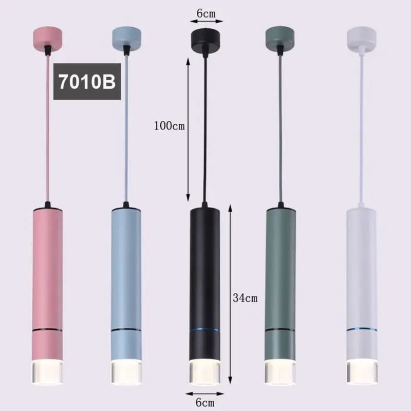 Colorful LED Pendant Light 15W 3 Styles tag1