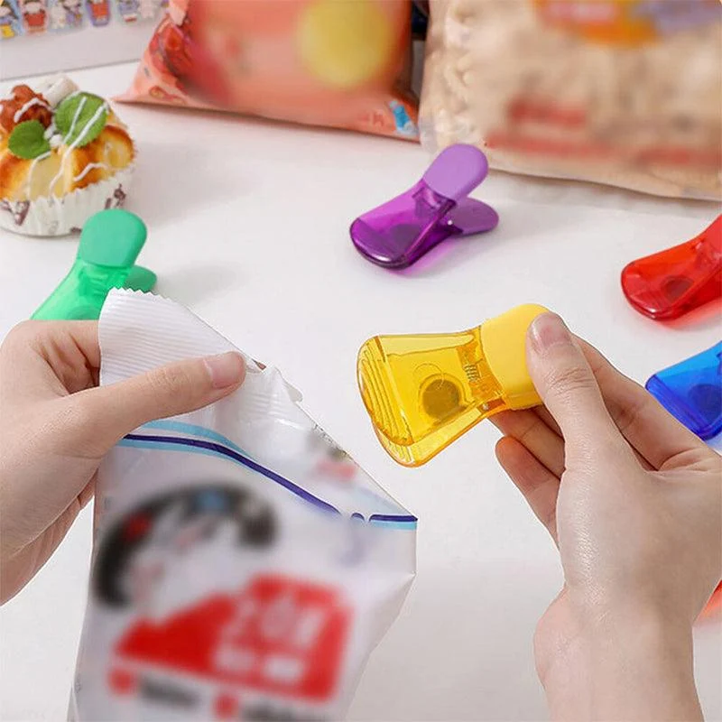 Colorful Magnetic Food Sealing Clips(6 pcs) -  - #tag1#