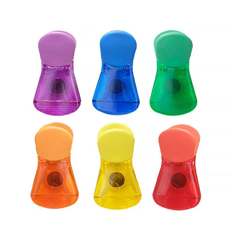 Colorful Magnetic Food Sealing Clips(6 pcs) -  - #tag1#