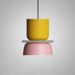 Colorful Modern Pendant Lamp LED Macaron Style