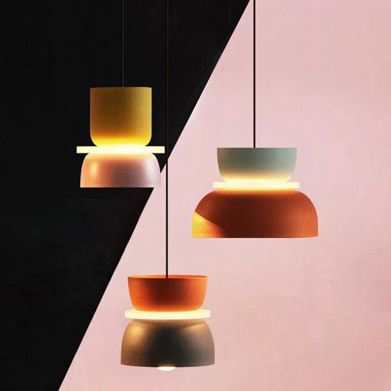 Colorful Modern Pendant Lamp LED Macaron Style -  - #tag1#