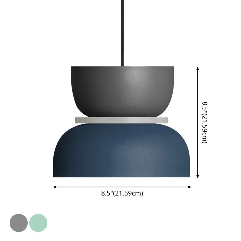 Colorful Modern Pendant Lamp LED Macaron Style -  - #tag1#