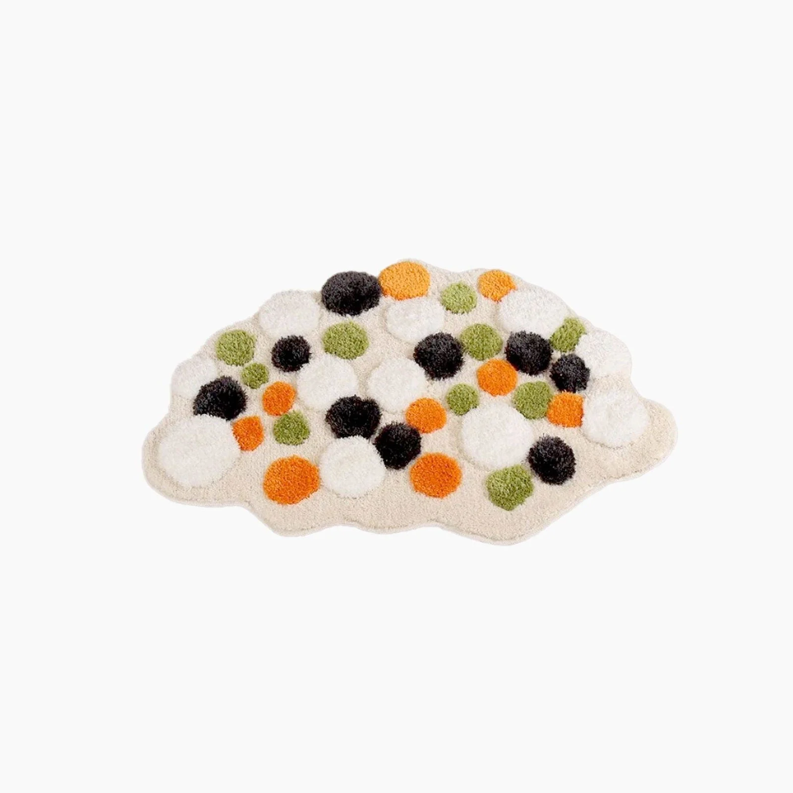 Colorful Moss Tufted Rug -