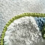 Colorful Moss Tufted Rug